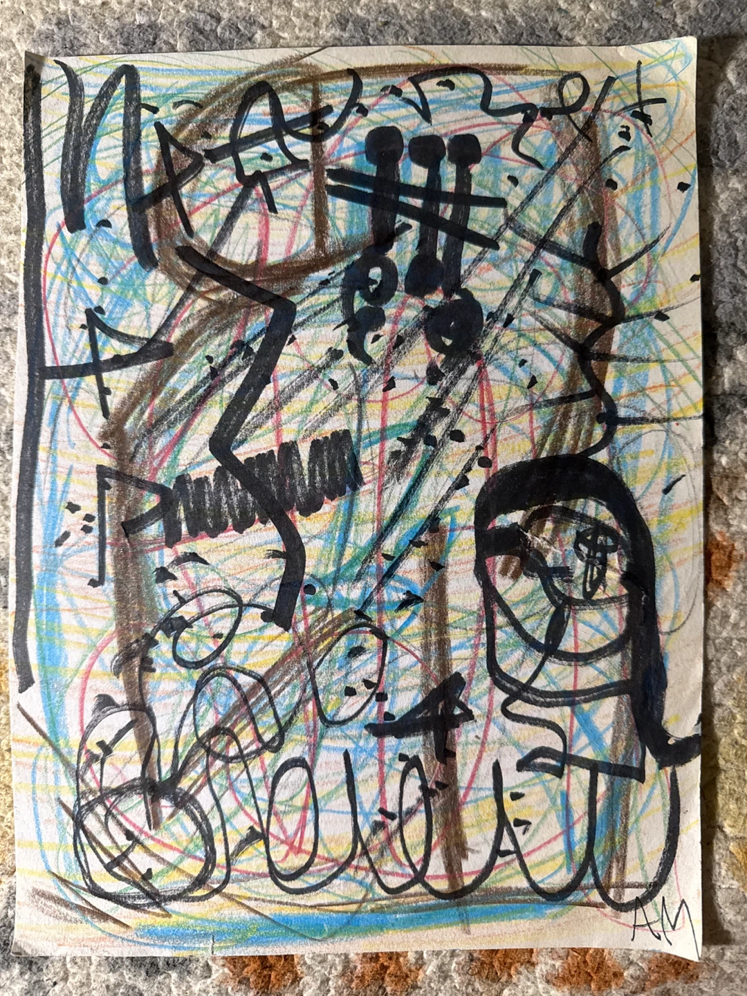 Abstract Art Drawing