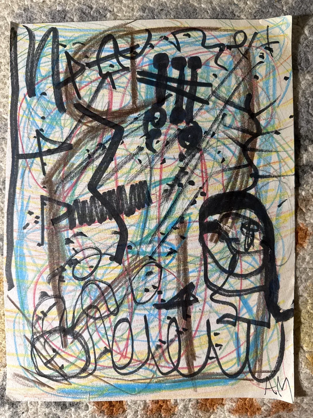 Abstract Art Drawing