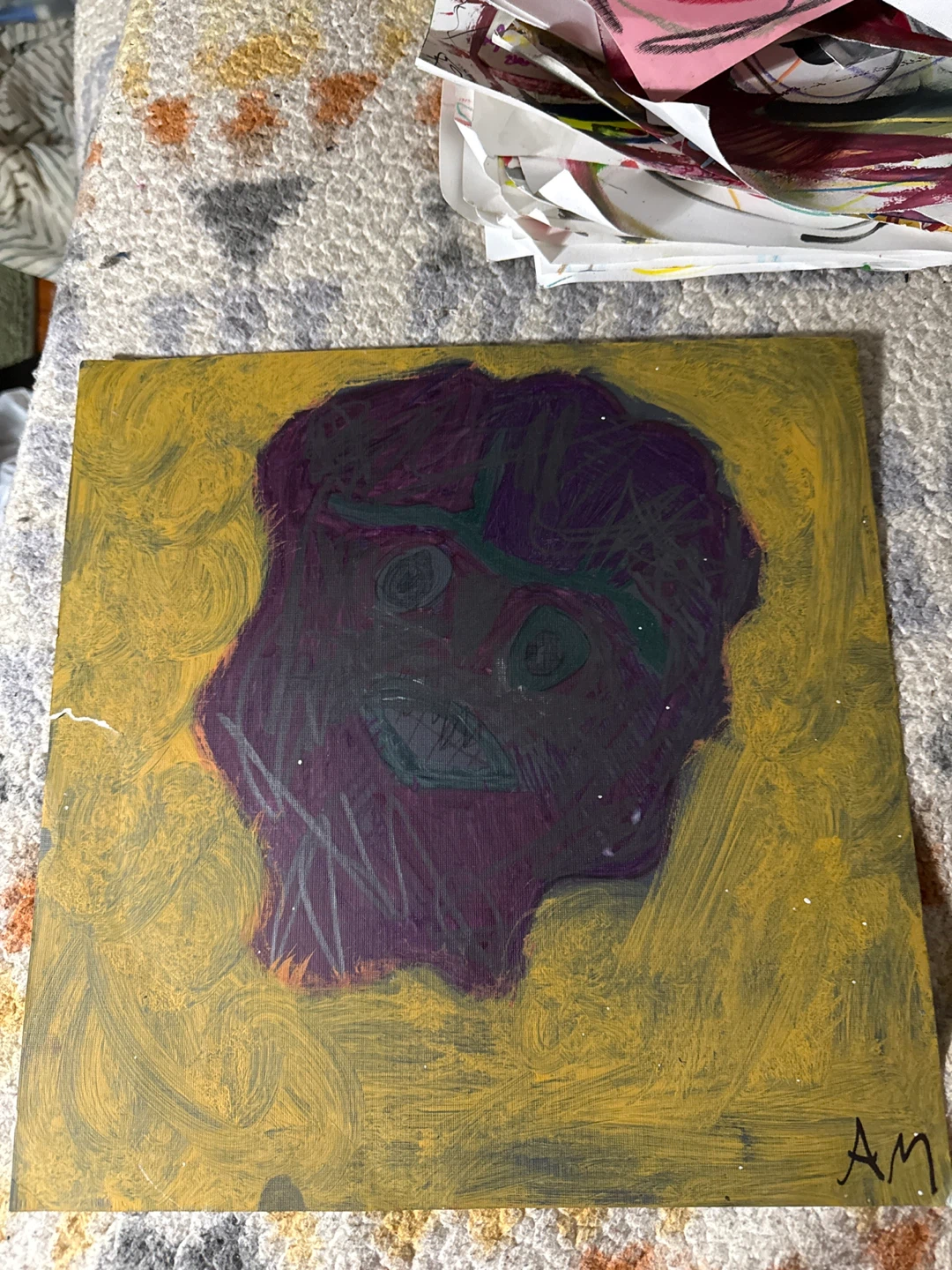 Abstract Portrait Painting - photo 2