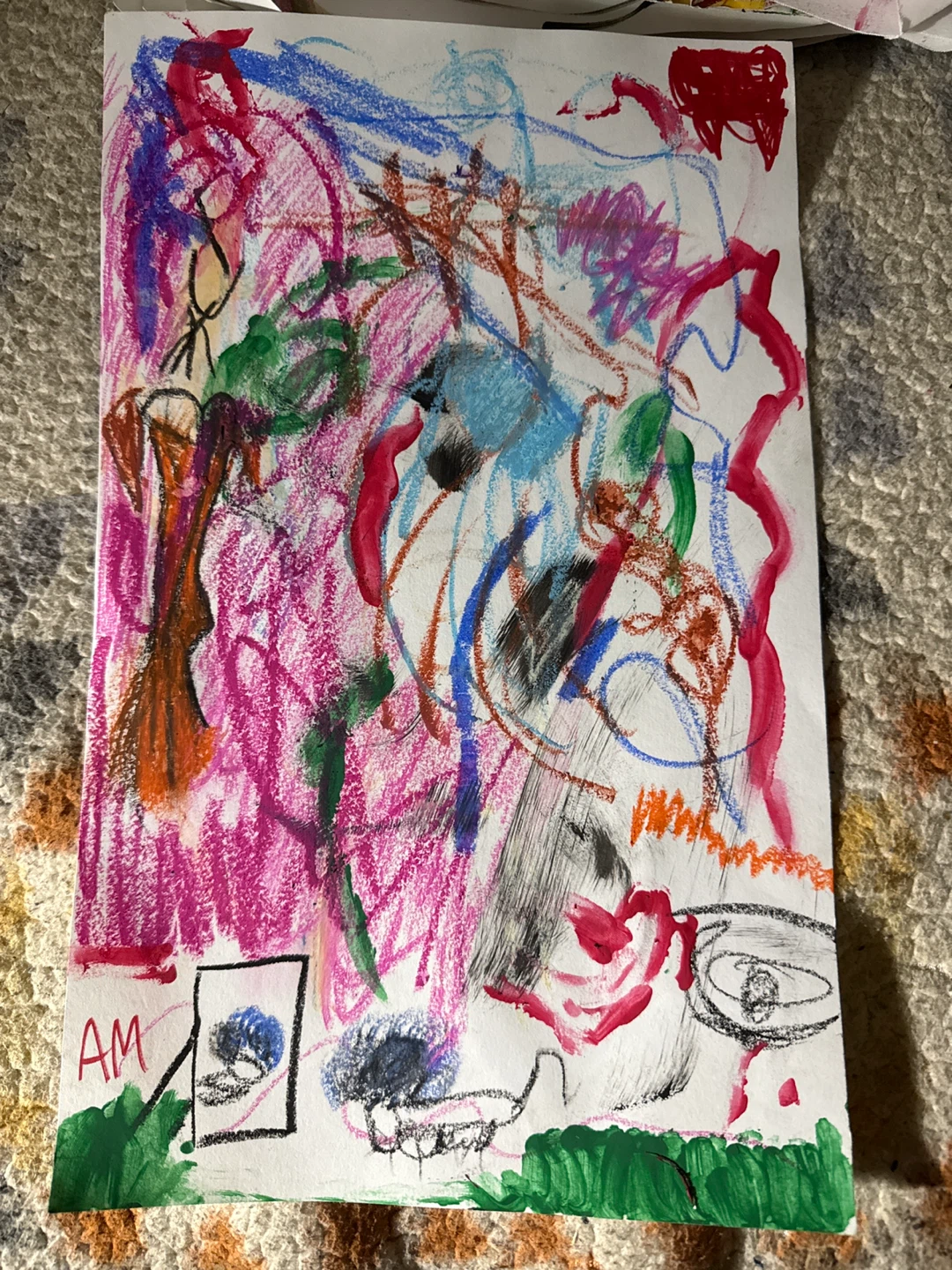 Abstract Drawing/ painting