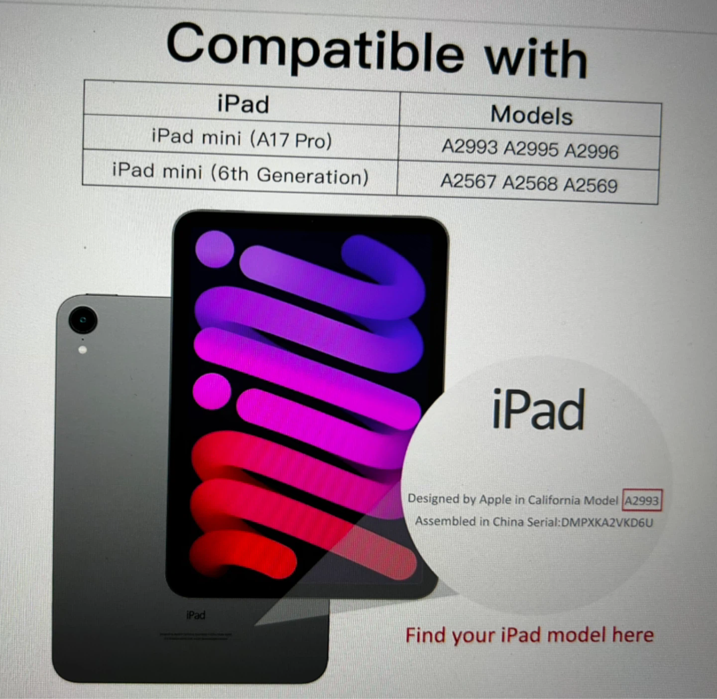 Tempered Glass Screen Protector iPad mini (2024)/mini 6 - photo 4