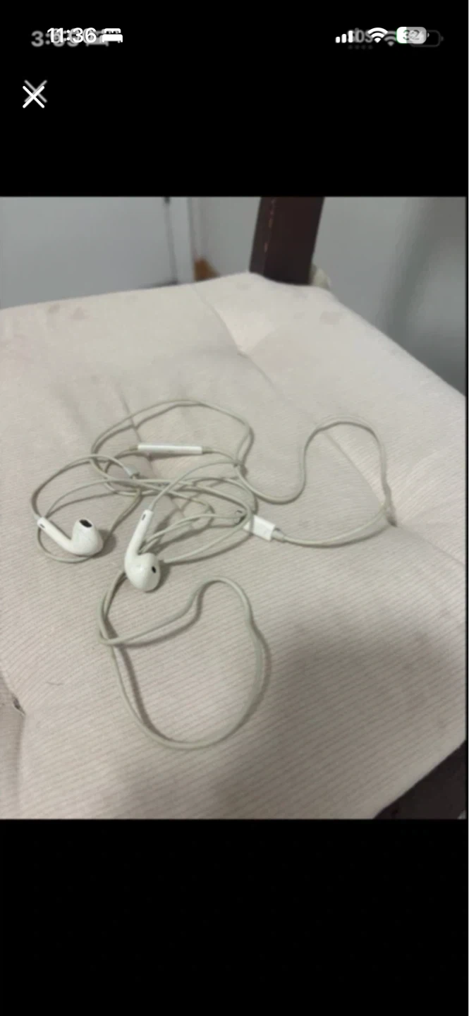 White Earphones