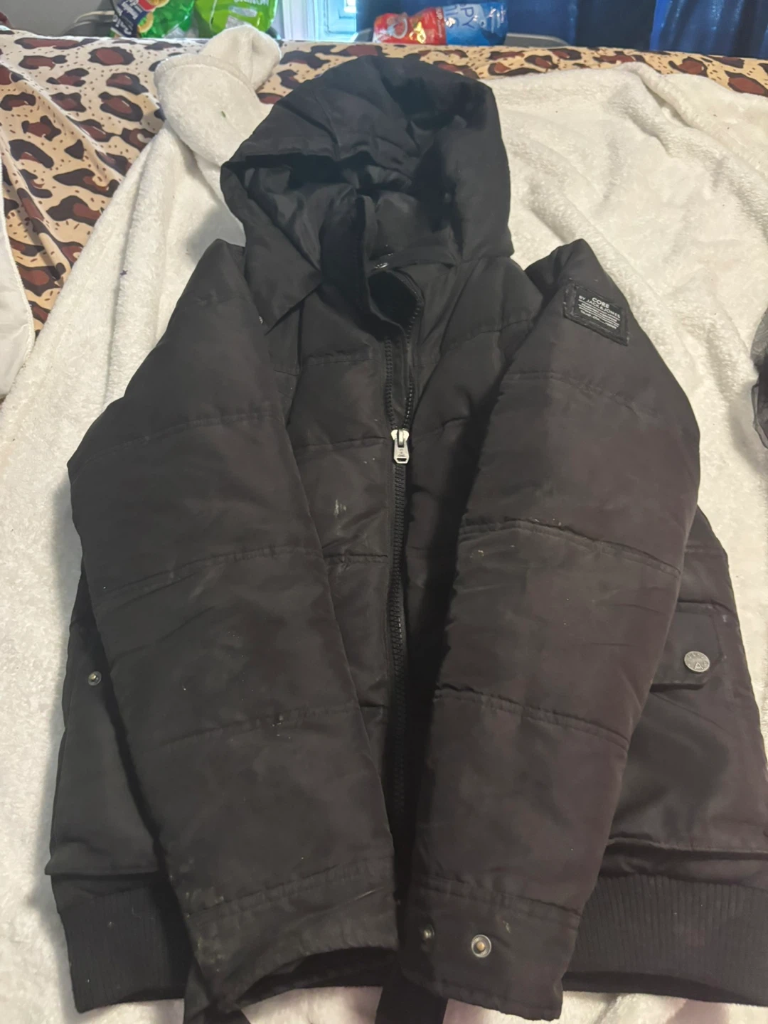 Black CORE by Jack & Jones Puffer Jacket