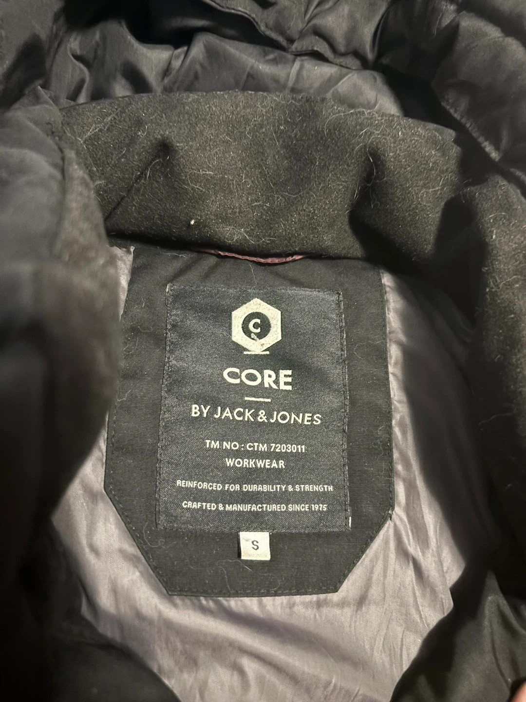 Black CORE by Jack & Jones Puffer Jacket - photo 2