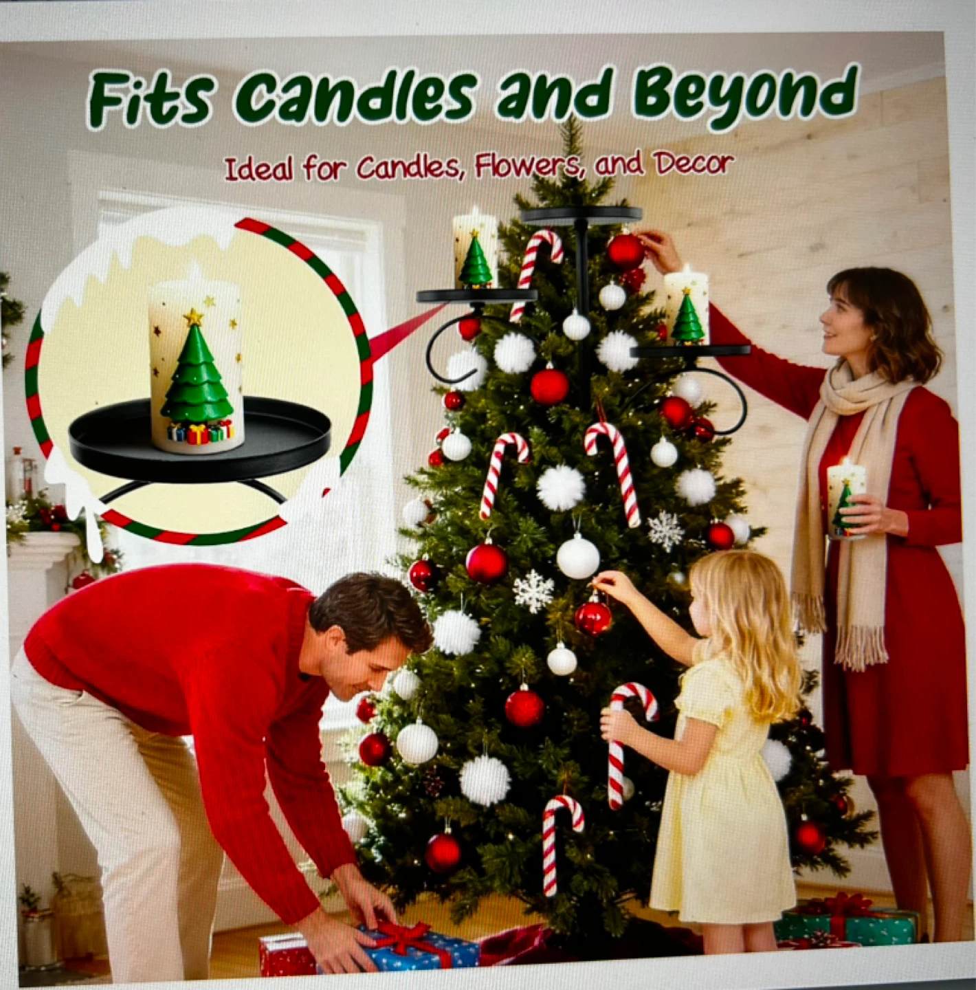 Christmas Tree Candelabra - photo 4