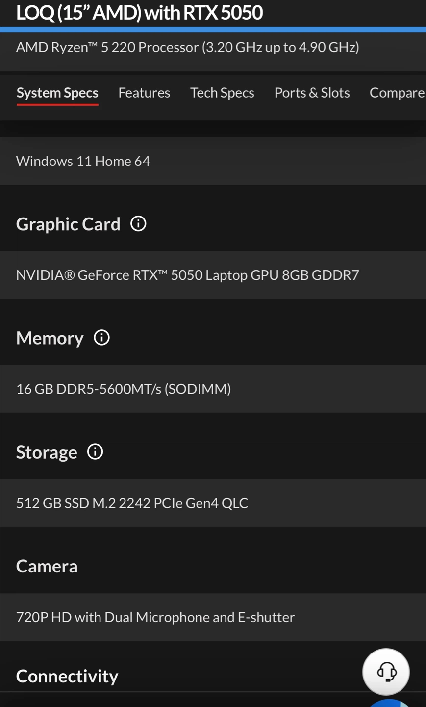 Lenovo LOQ 15" Laptop with RTX 5050 - photo 5