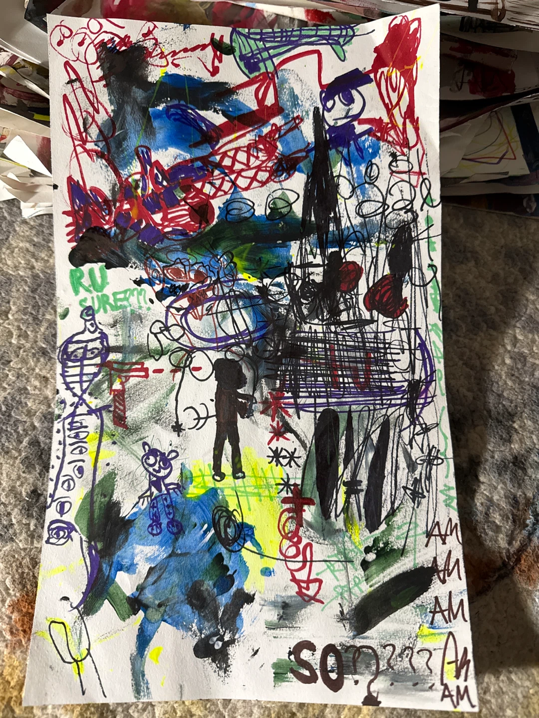 Original Artwork - Abstract Mixed Media
