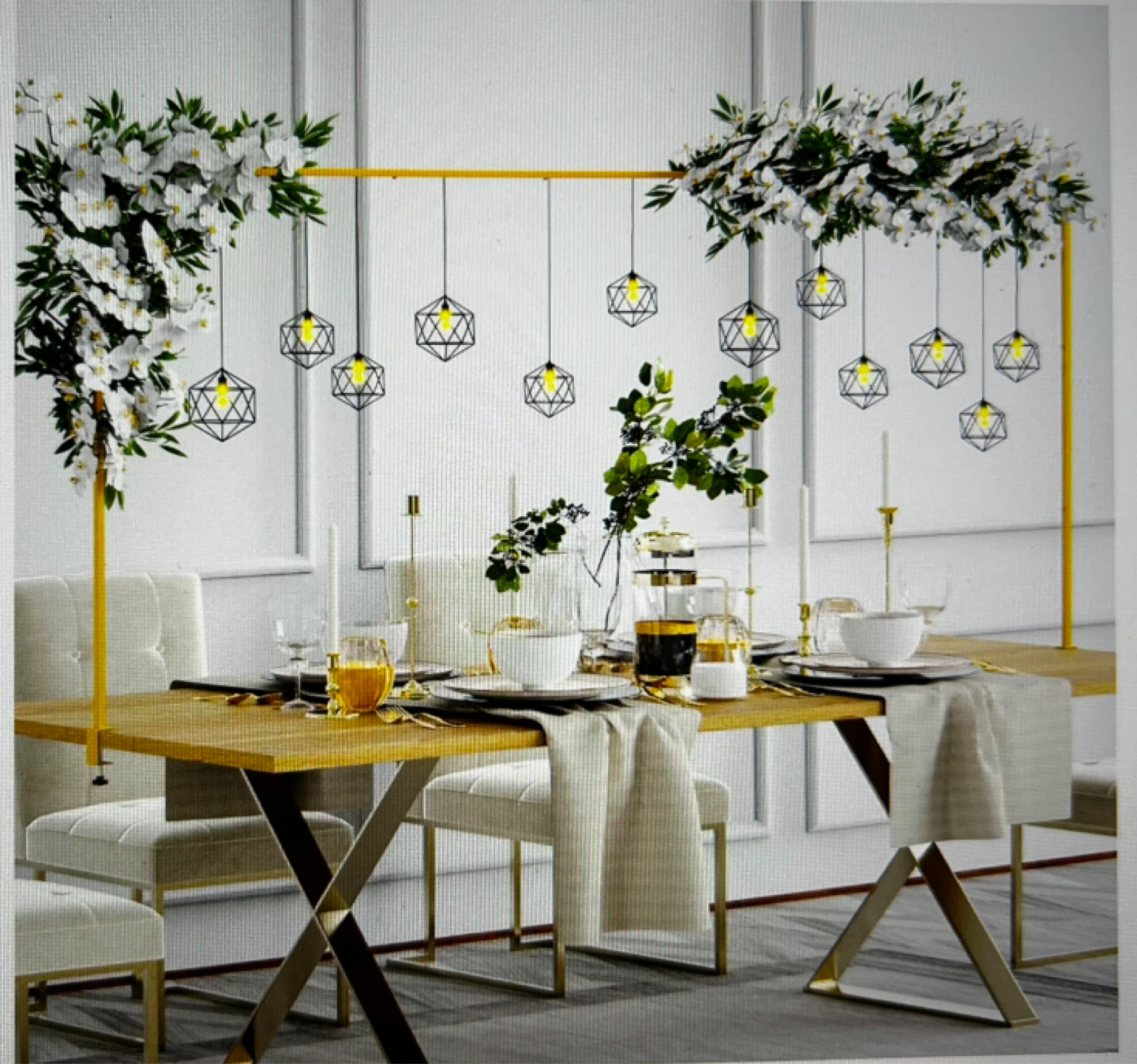 Adjustable Table Arch Stand