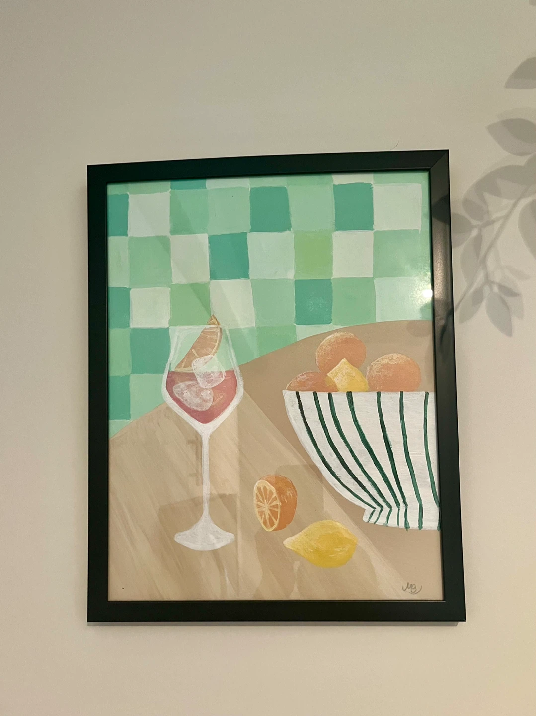 Framed Wall Art (Duo) - Handpainted - photo 3
