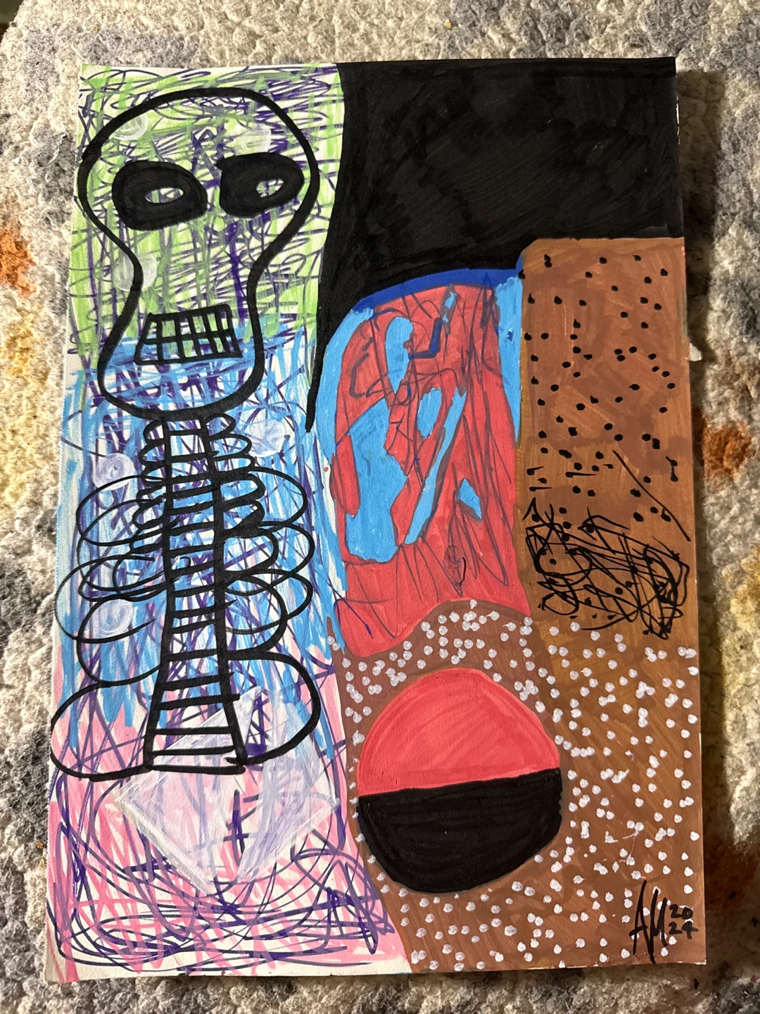 Original Skeleton Artwork