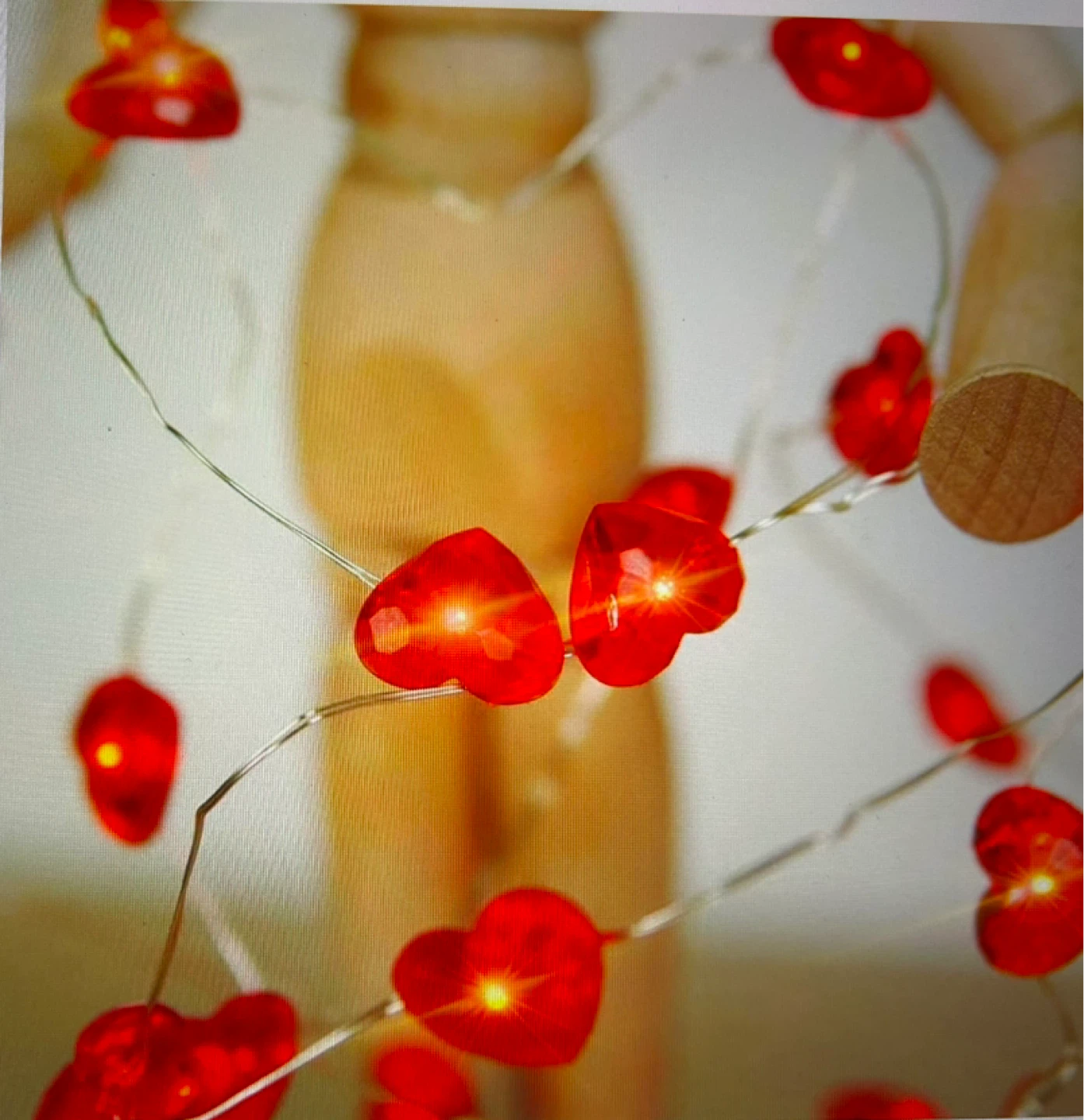 Heart Shaped String Lights (Set of 2) - photo 2