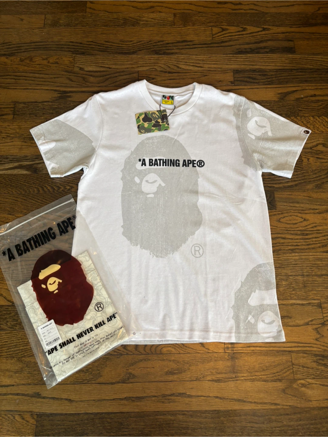 A Bathing Ape Bape Sta Logo T-Shirt