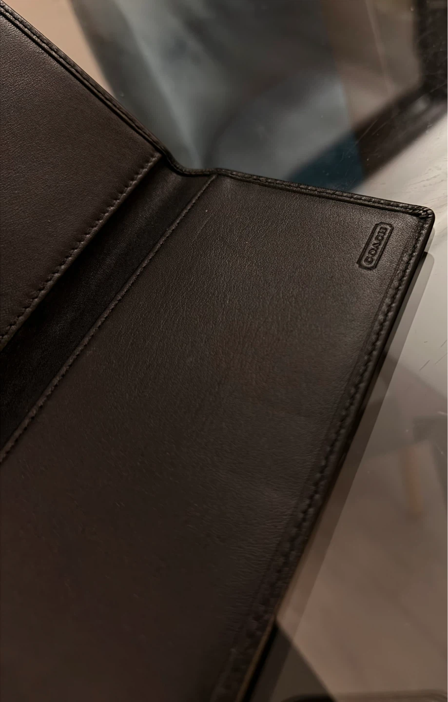 Coach Black Leather Men’s Wallet - photo 2
