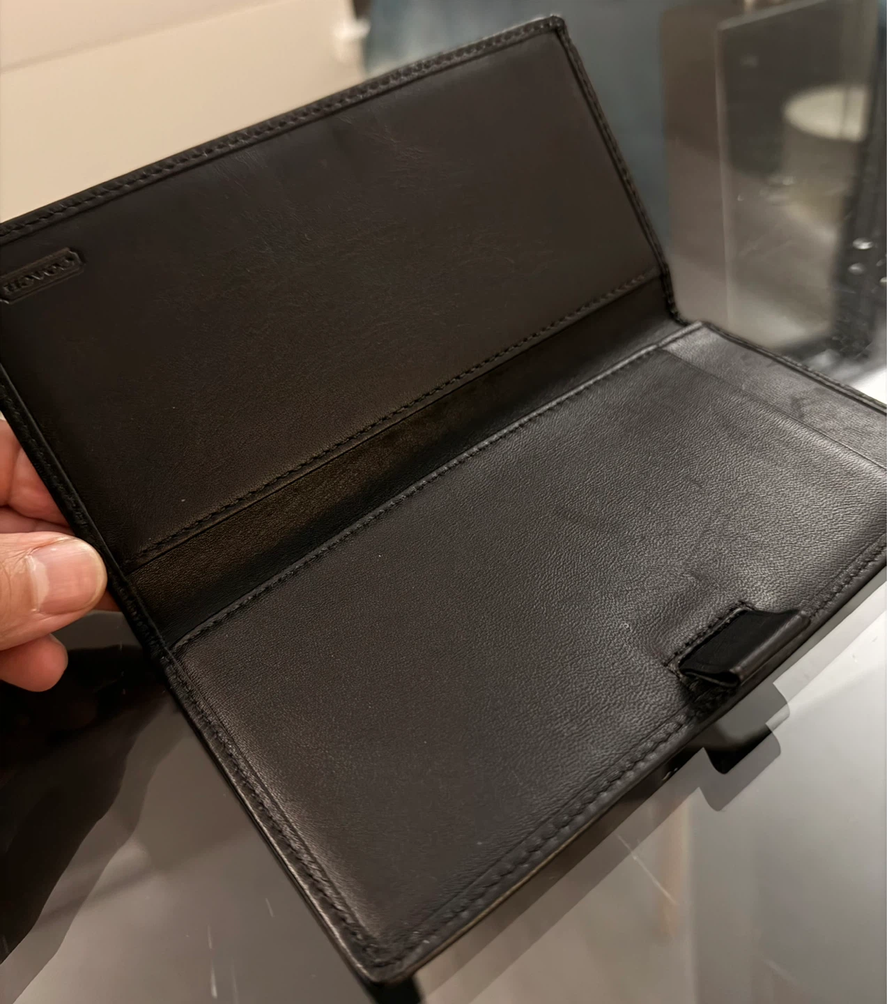 Coach Black Leather Men’s Wallet - photo 3