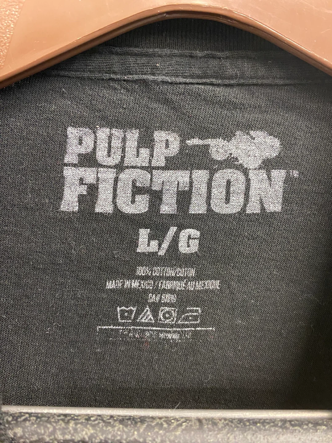 VTG 90s Pulp Fiction Official Mia Wallace Print Shirt Size - L - photo 3