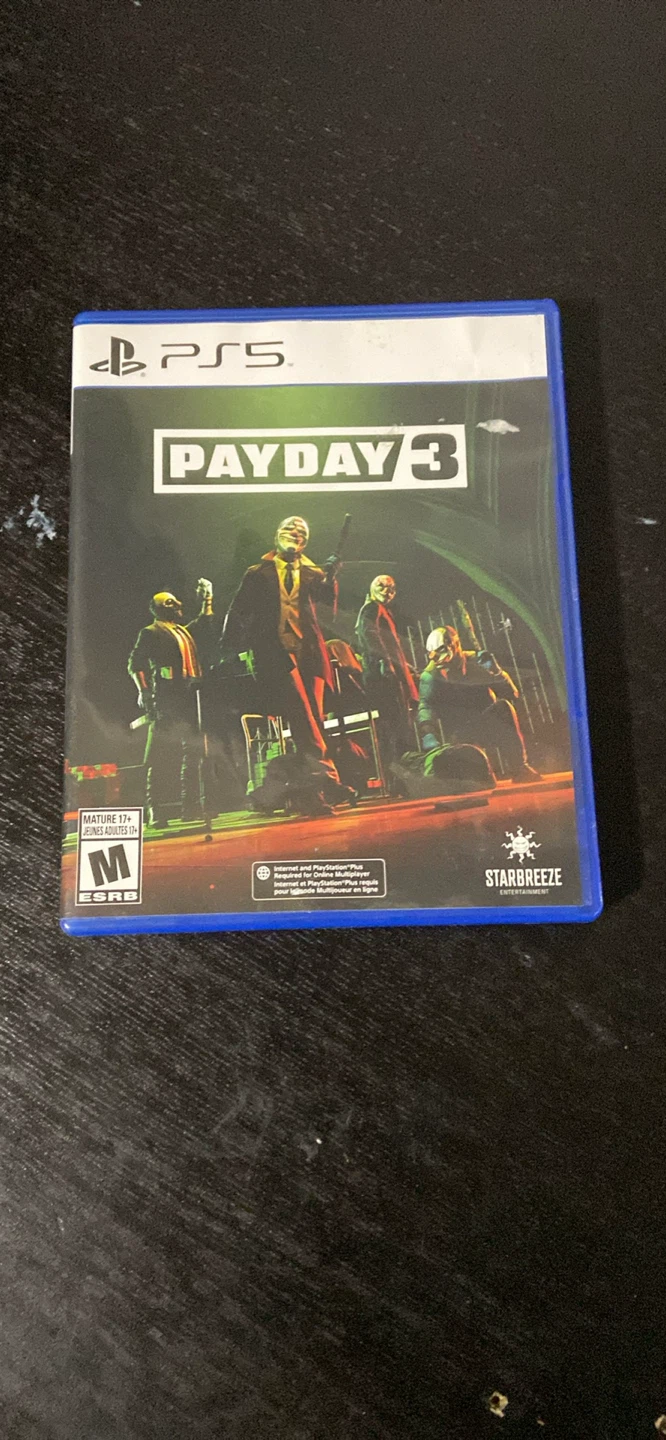PS5 Payday 3 Video Game