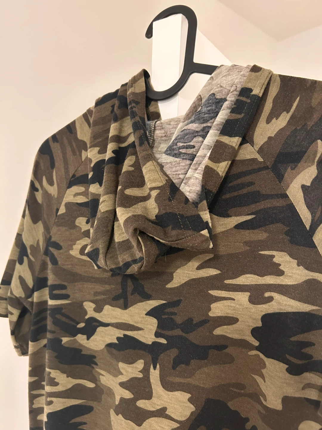 SHEIN Camouflage Hooded Dress – Fits Like Adult Small - photo 2