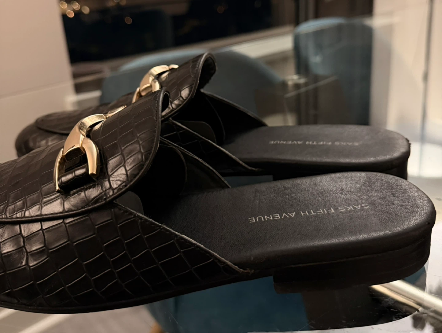 Saks Fifth Avenue Rupert Men’s Mule Leather 11 - photo 3