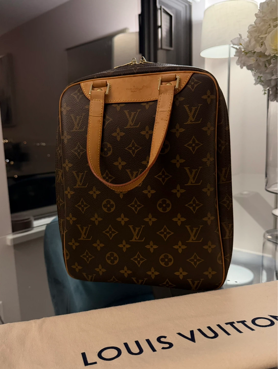 Louis Vuitton Excursion Monogram Bag Authentic LV