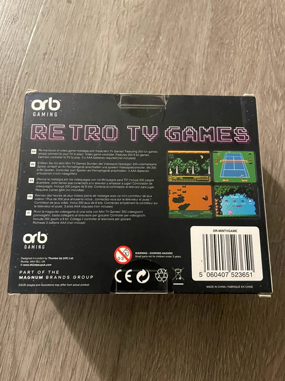Orb Gaming Retro TV Games Console with 200 Games - photo 2