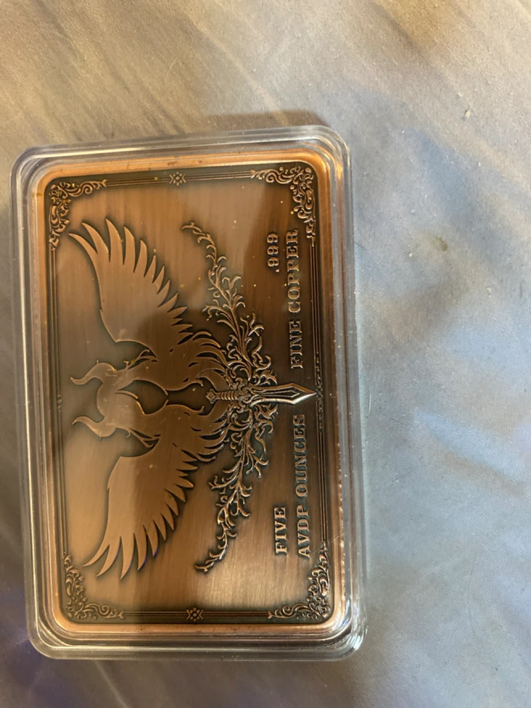 5 oz .999 Fine Copper Round - photo 2