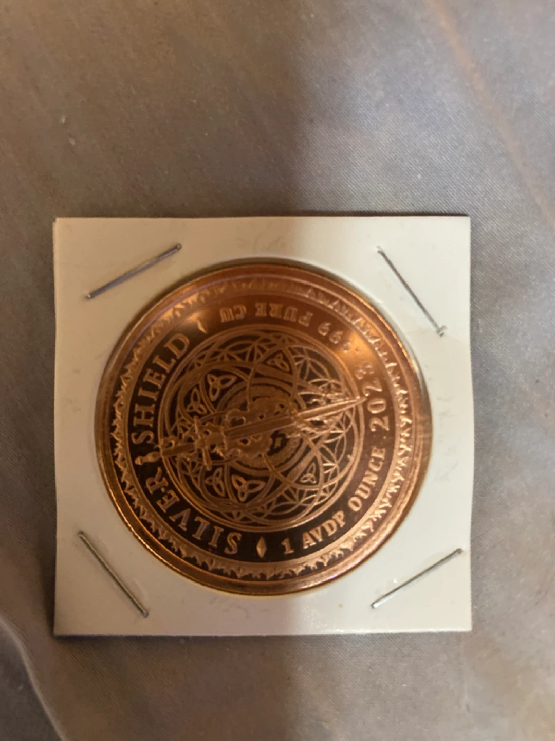 Shield Silver 1 AVDP Ounce Coin 2023