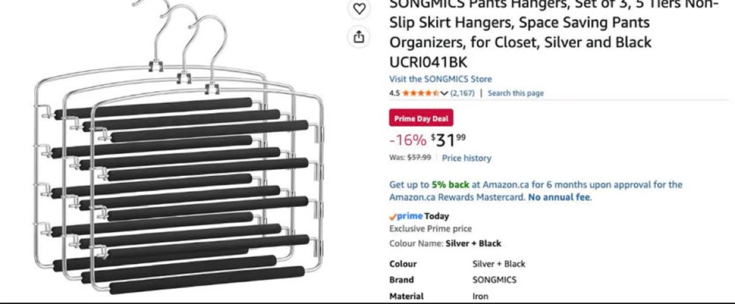 Pants Hangers - Set of 3