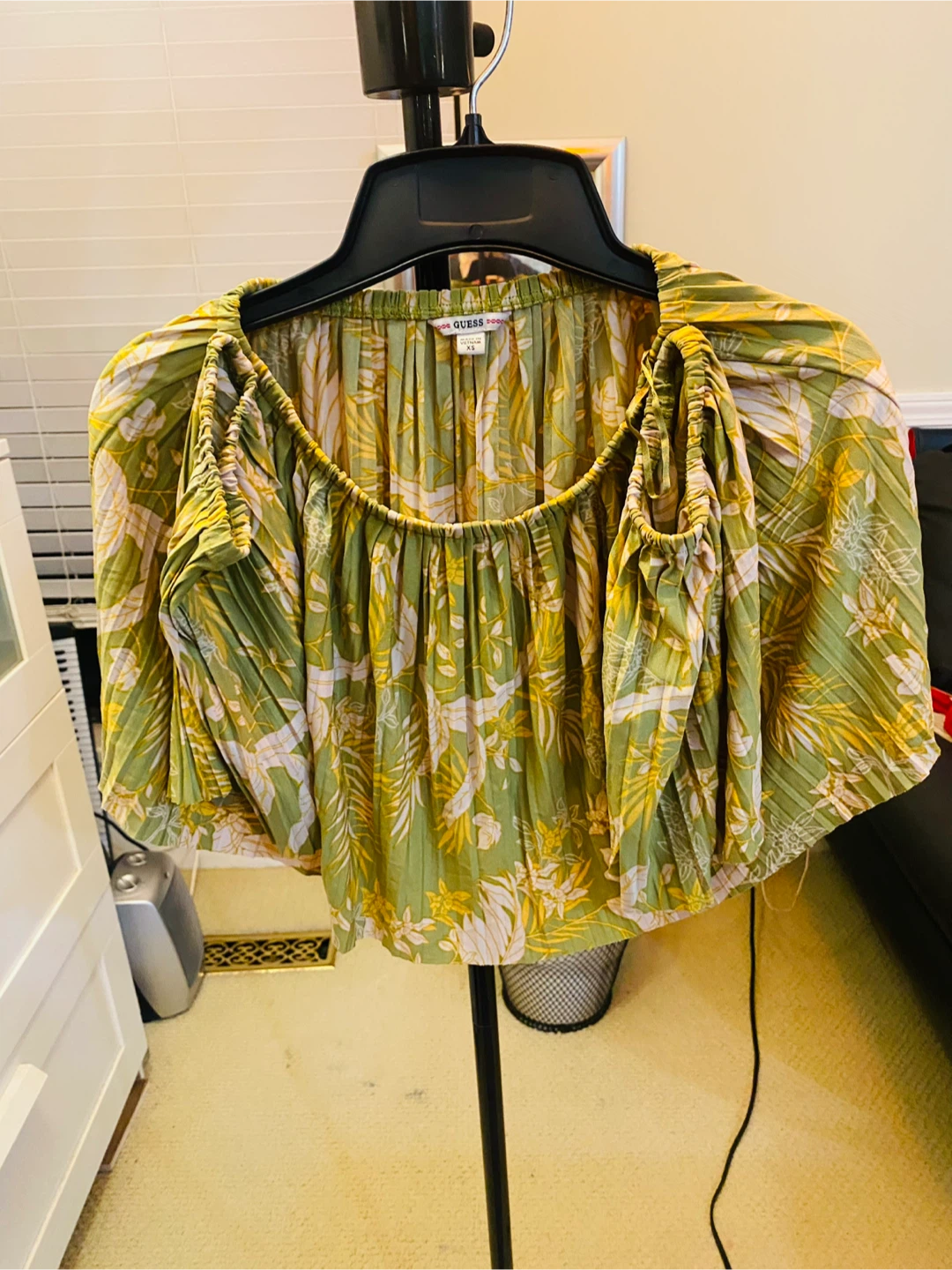 Guess Tropical Print Blouse