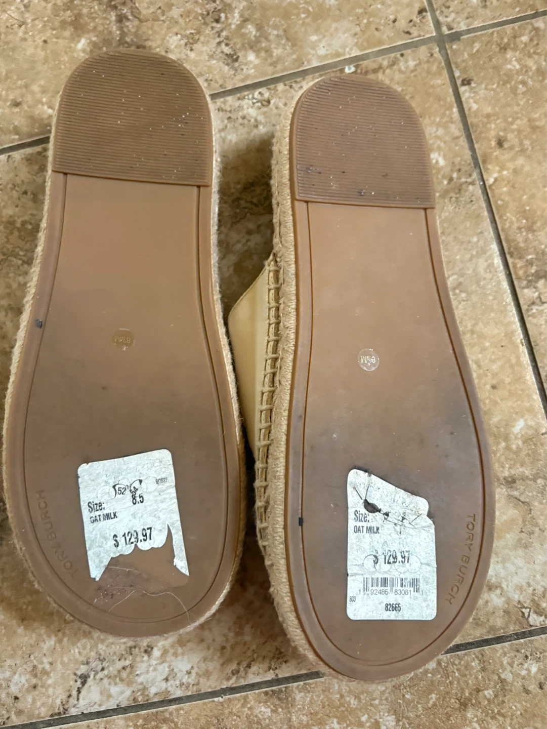 Tory Burch Double Strap Espadrille Slides - photo 5