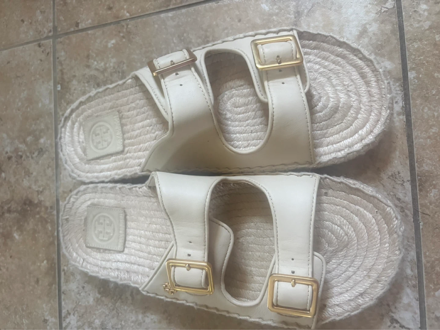 Tory Burch Double Strap Espadrille Slides - photo 3