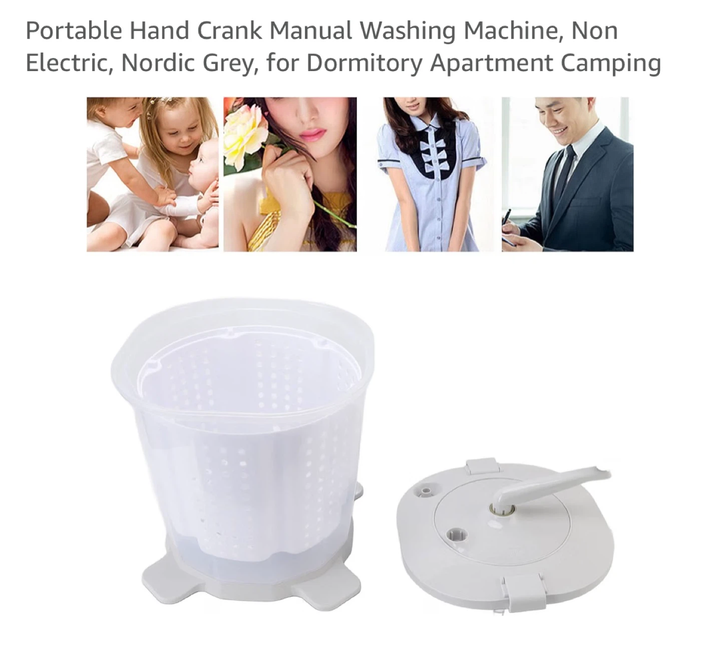 New: Portable Manual Washing Machine - Non-Electric - photo 4