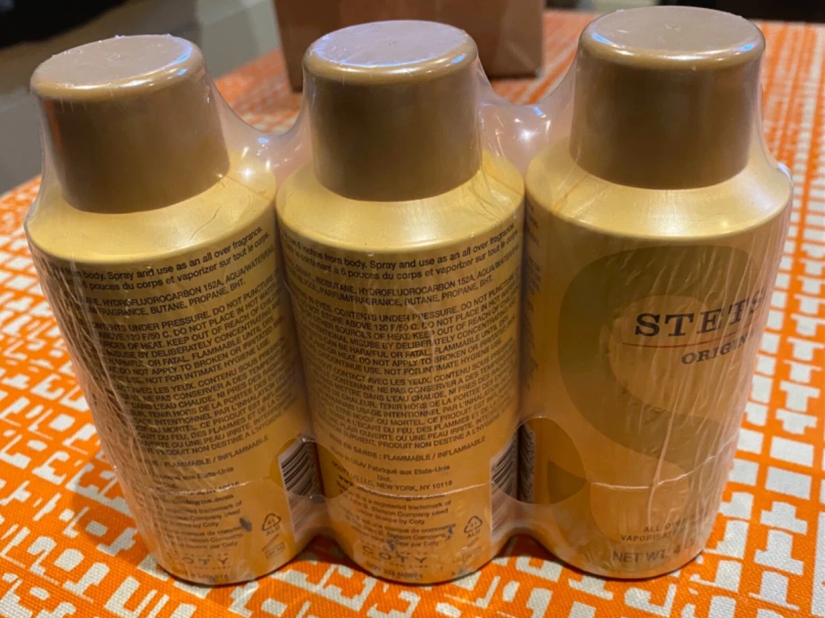 Stetson Original Body Spray 3-Pack discontinued - photo 2