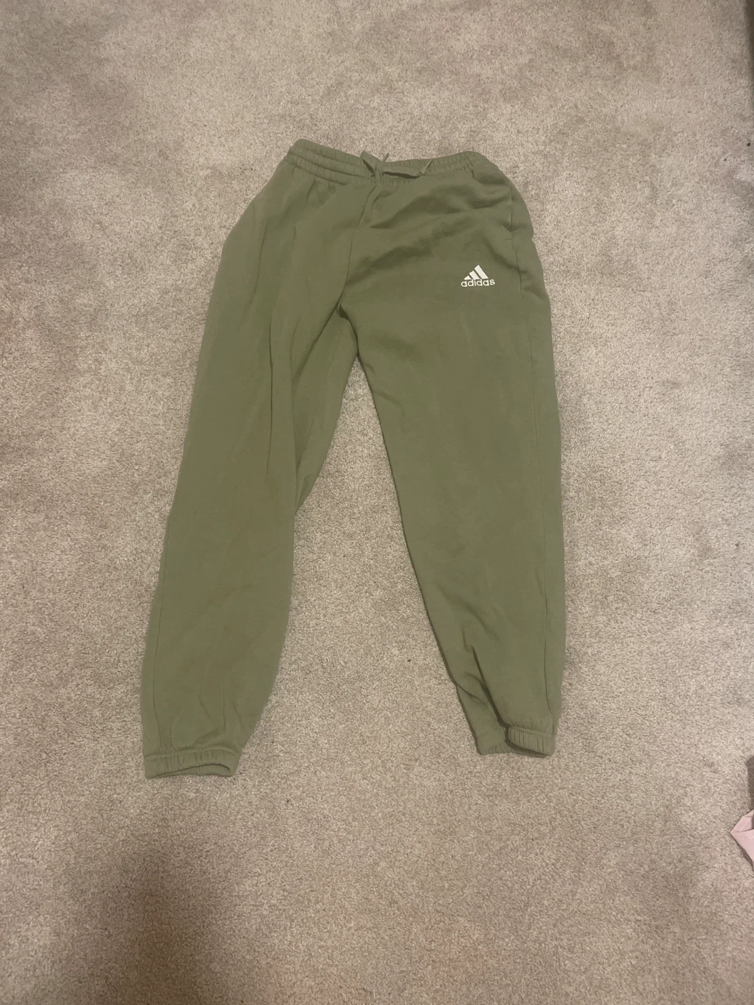 Adidas Mens Green Joggers