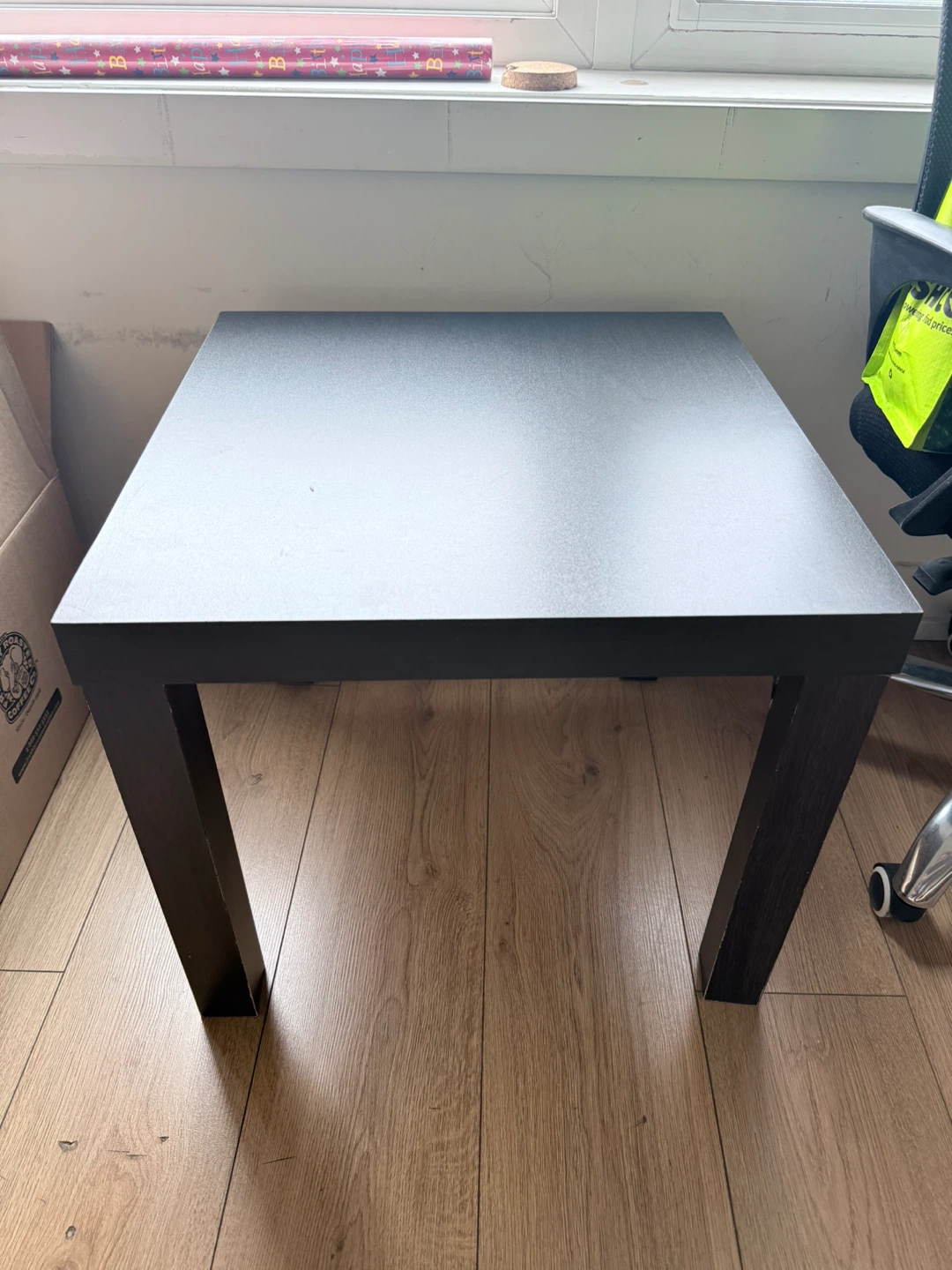 Black Side Table