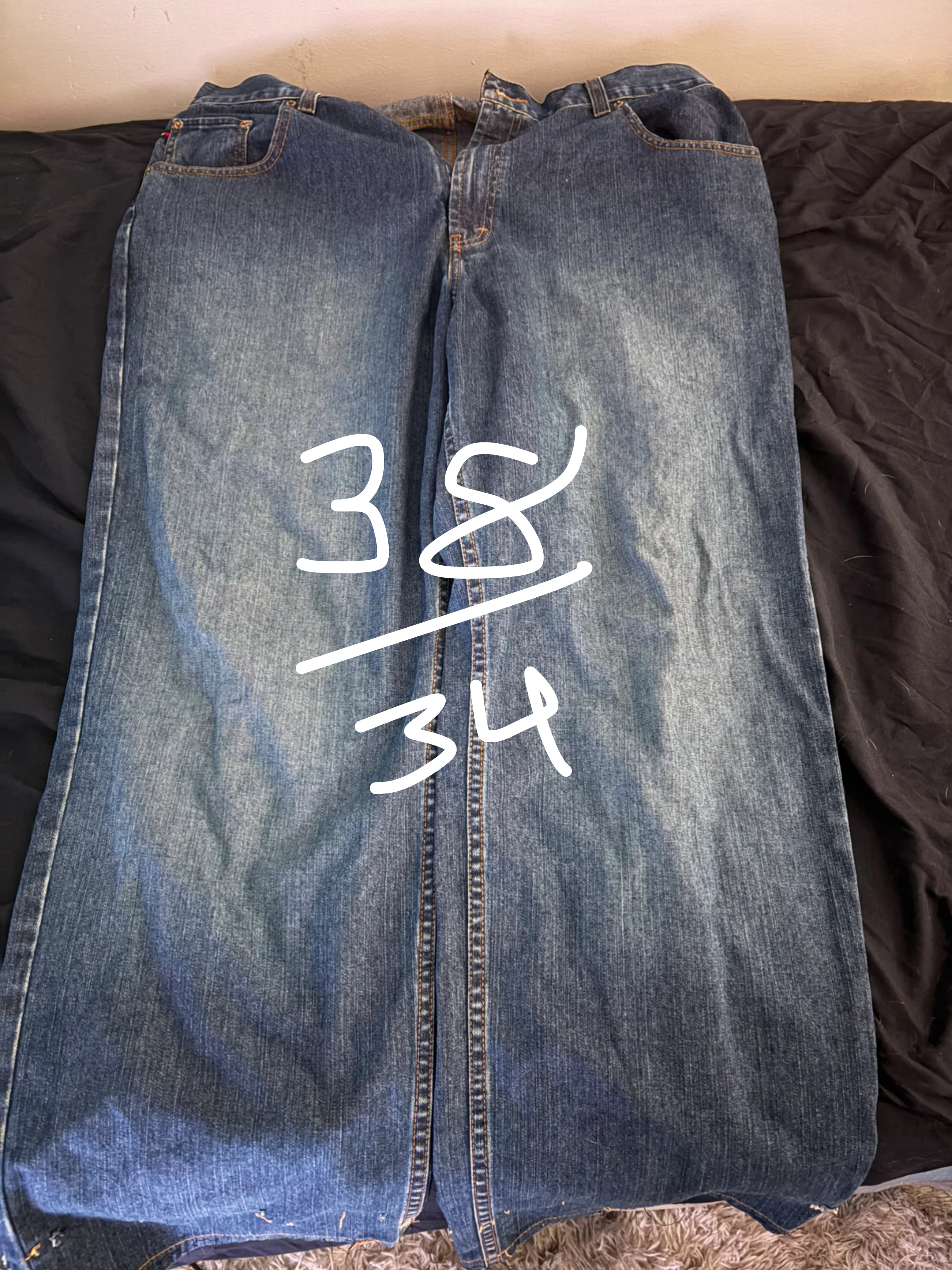 4 Pairs of Men's Denim Blue Jeans