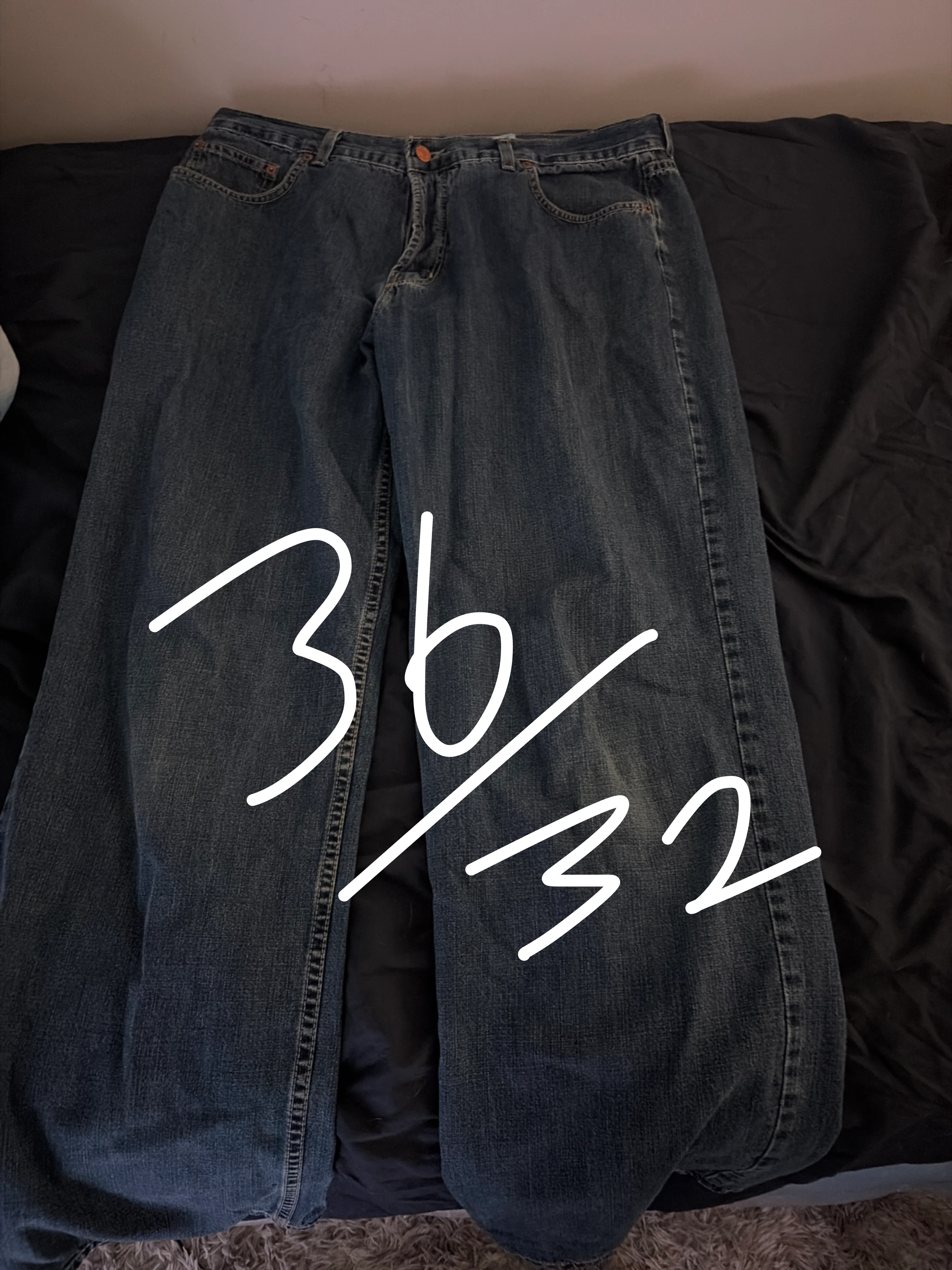 4 Pairs of Men's Denim Blue Jeans - photo 4