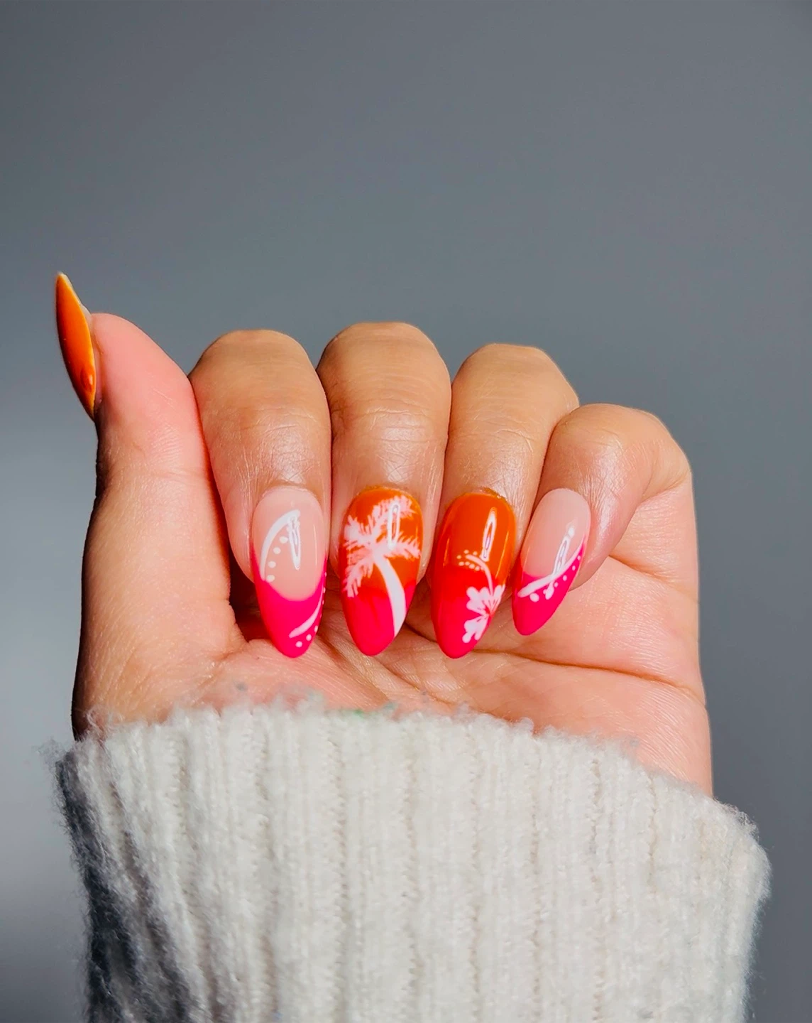 Bright Summer Nails💕 - photo 3