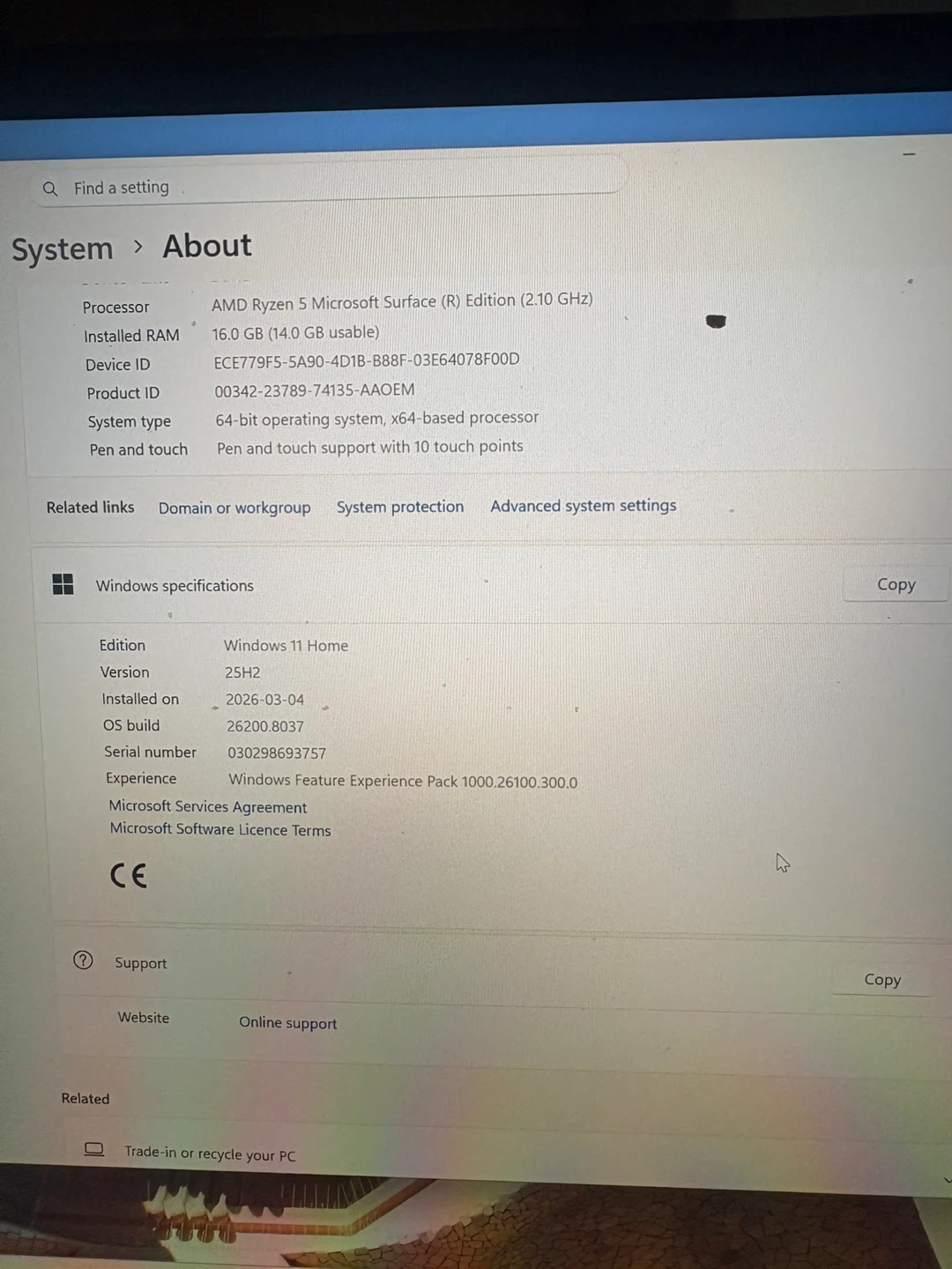 Microsoft surface laptop 3  for sales - photo 3
