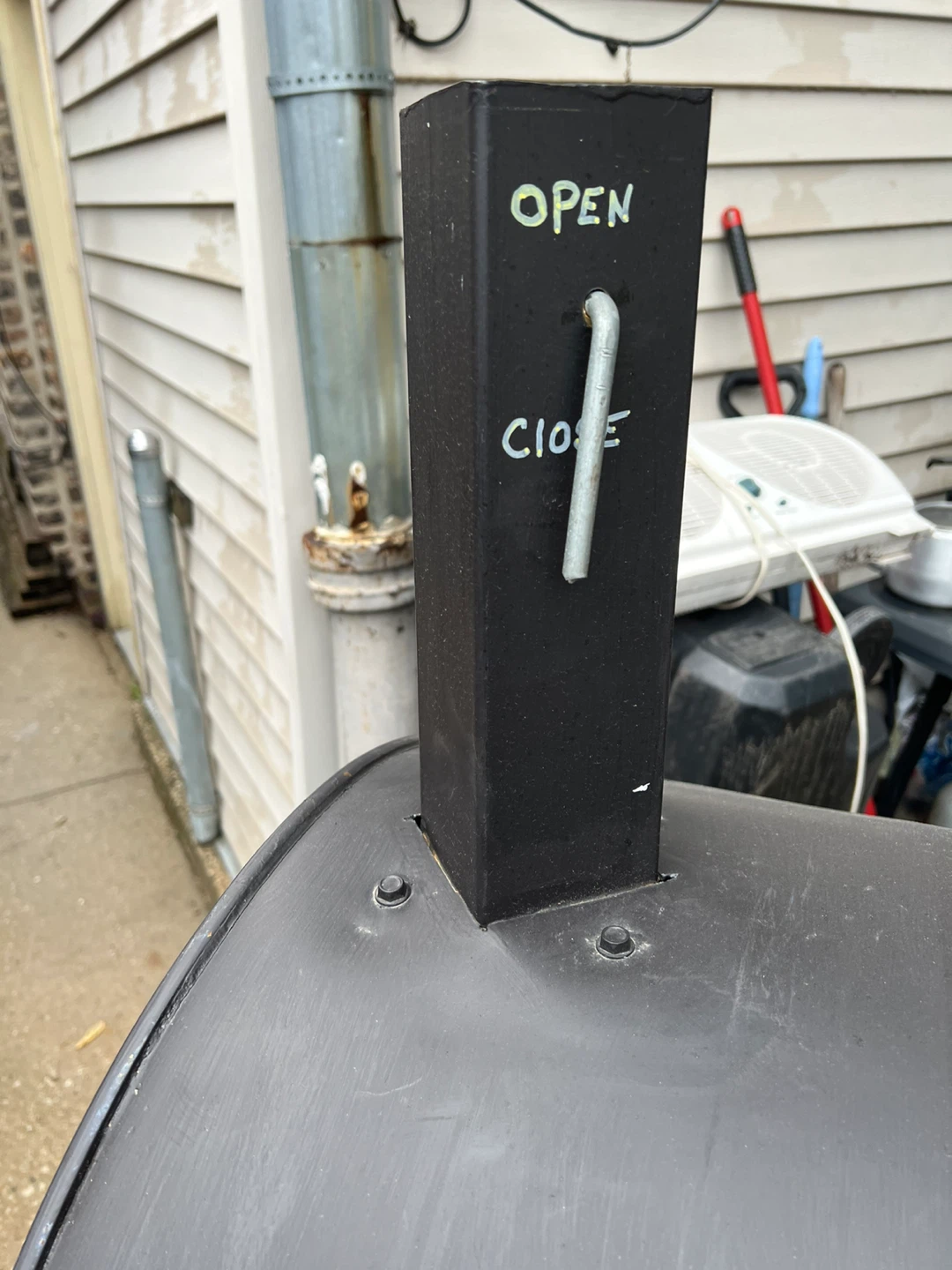 2 custom Smoker BBQ Grill with Pig Face Design - photo 5