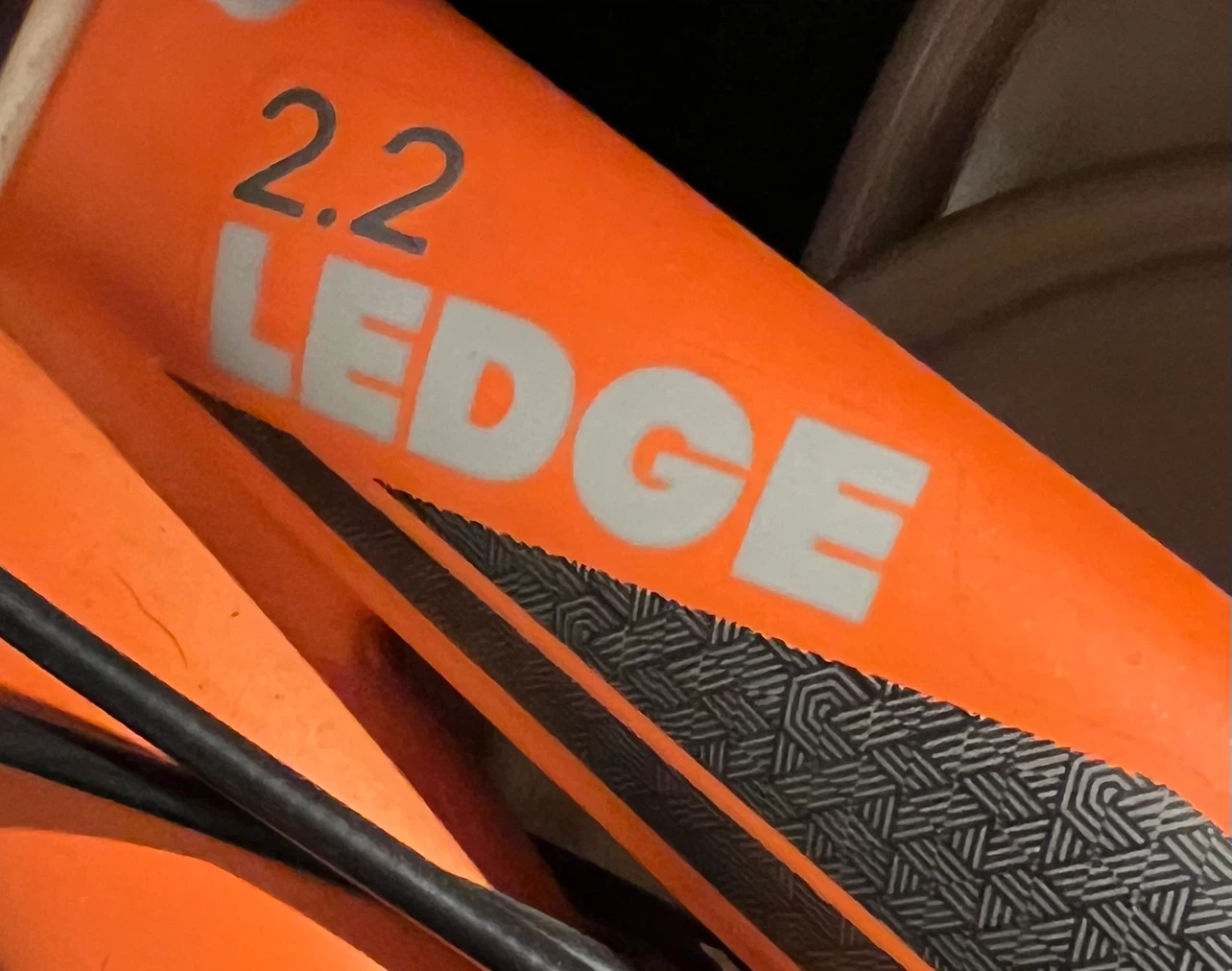 Mongoose Ledge 2.2 Full Suspension Mountain Bike - Orange - photo 2