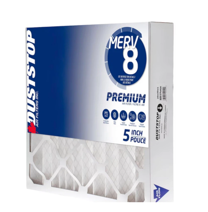 Duststop MERV 8 Premium Air Filter 5 Inch