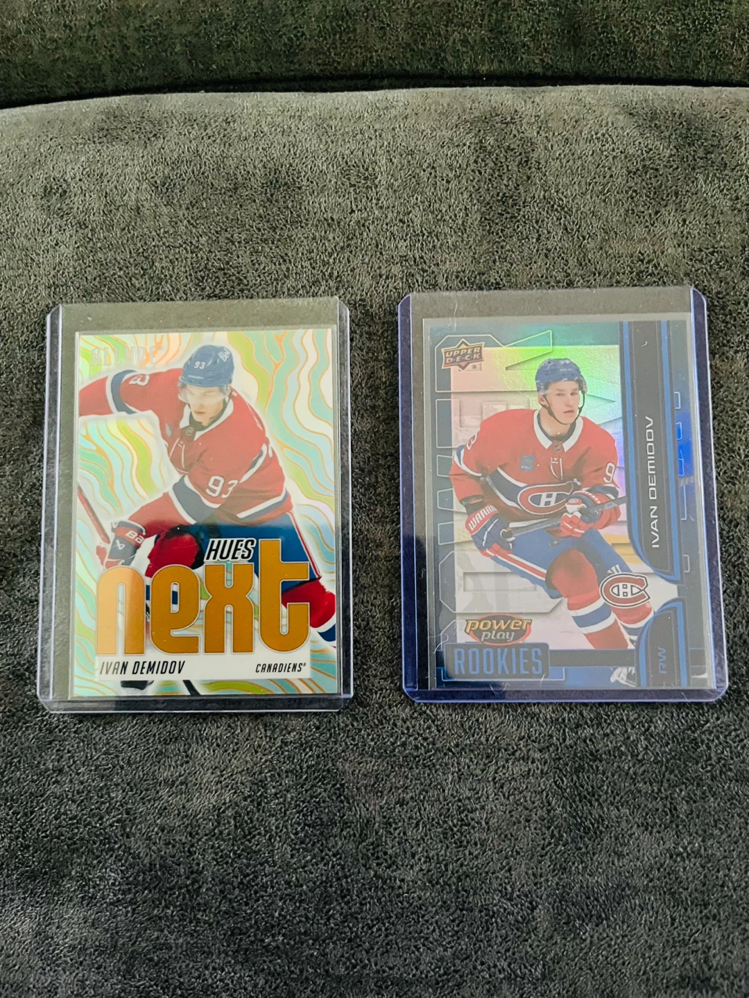 7 MTL Canadiens Ivan Demidov Trading Hockey Cards - photo 3
