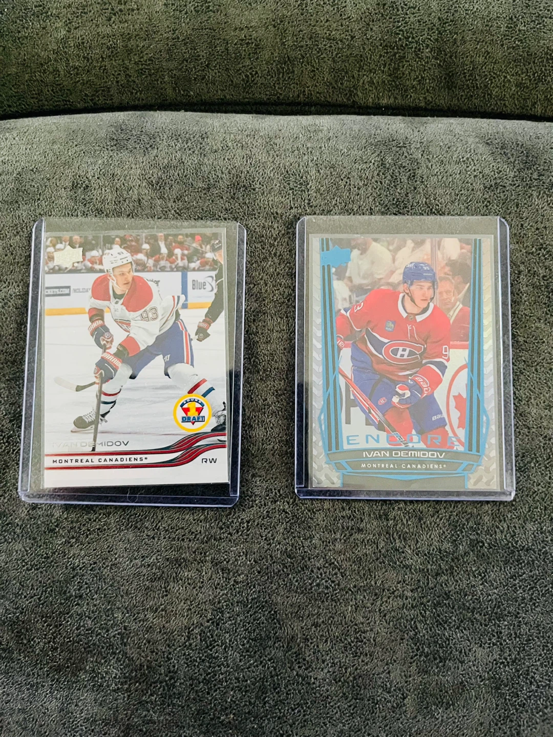 7 MTL Canadiens Ivan Demidov Trading Hockey Cards - photo 4