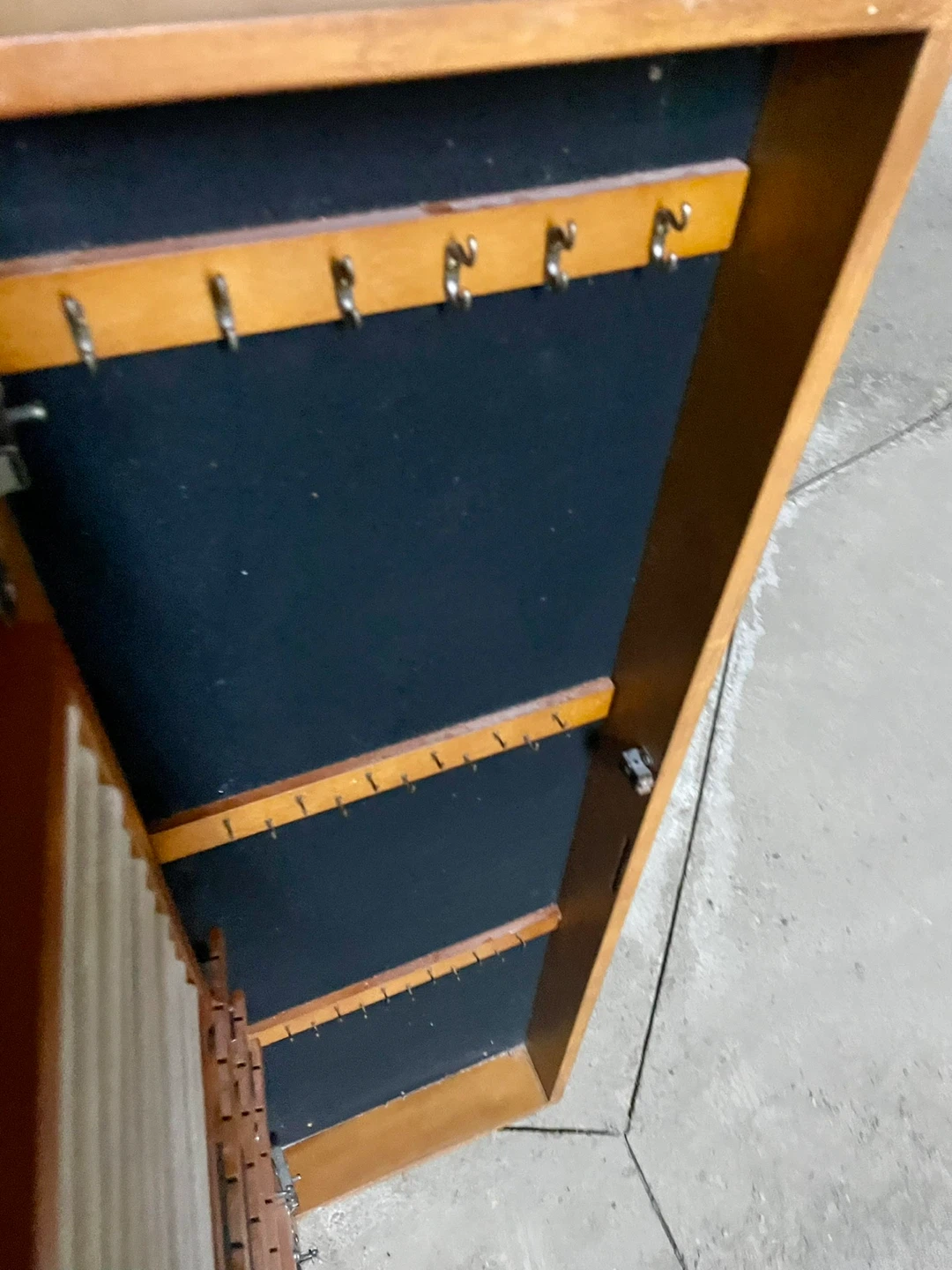 Wooden Jewelry Armoire with Mirror - photo 5