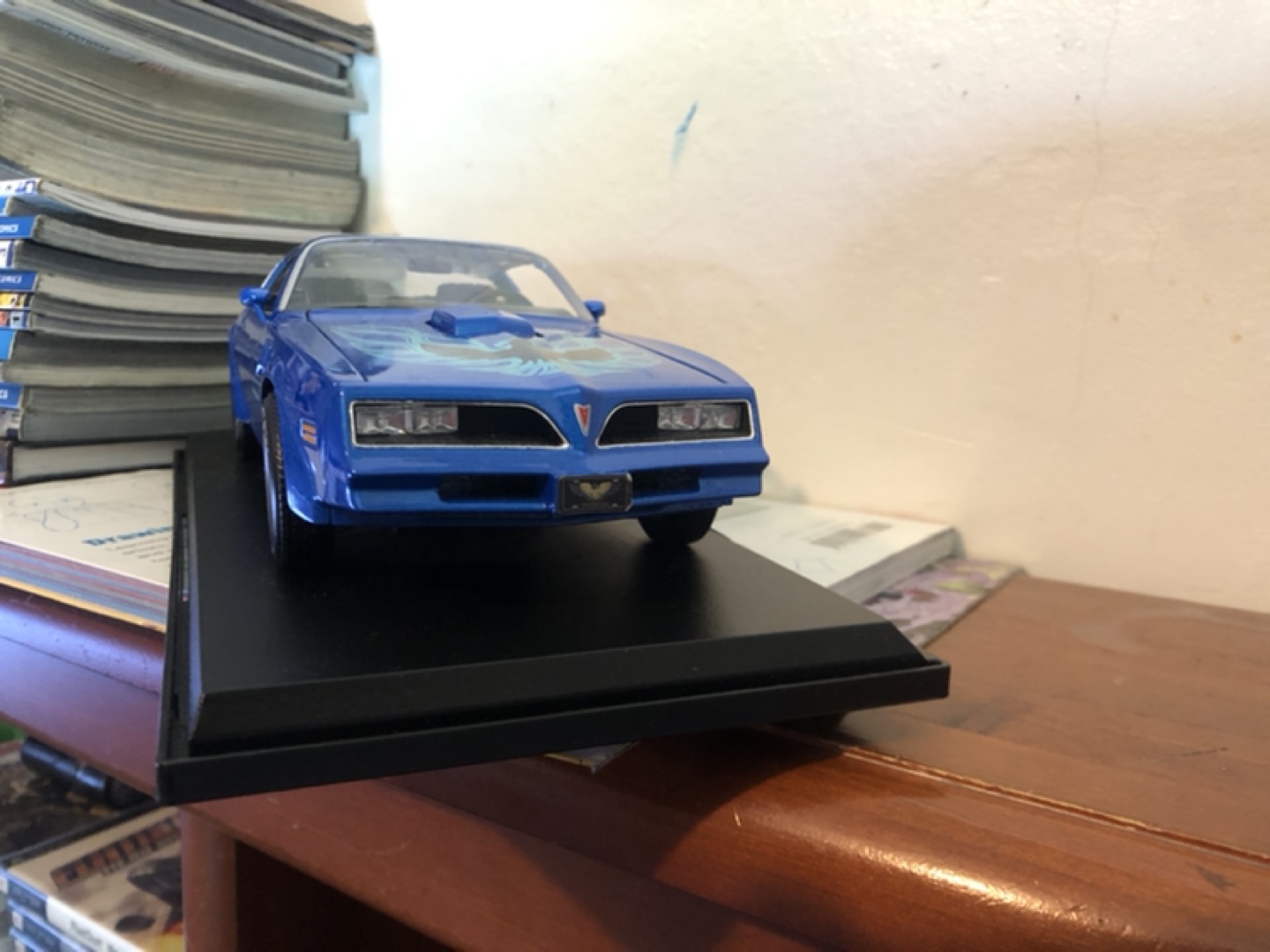 Maisto Pontiac Firebird Trans Am Blue Diecast Model Car - photo 3