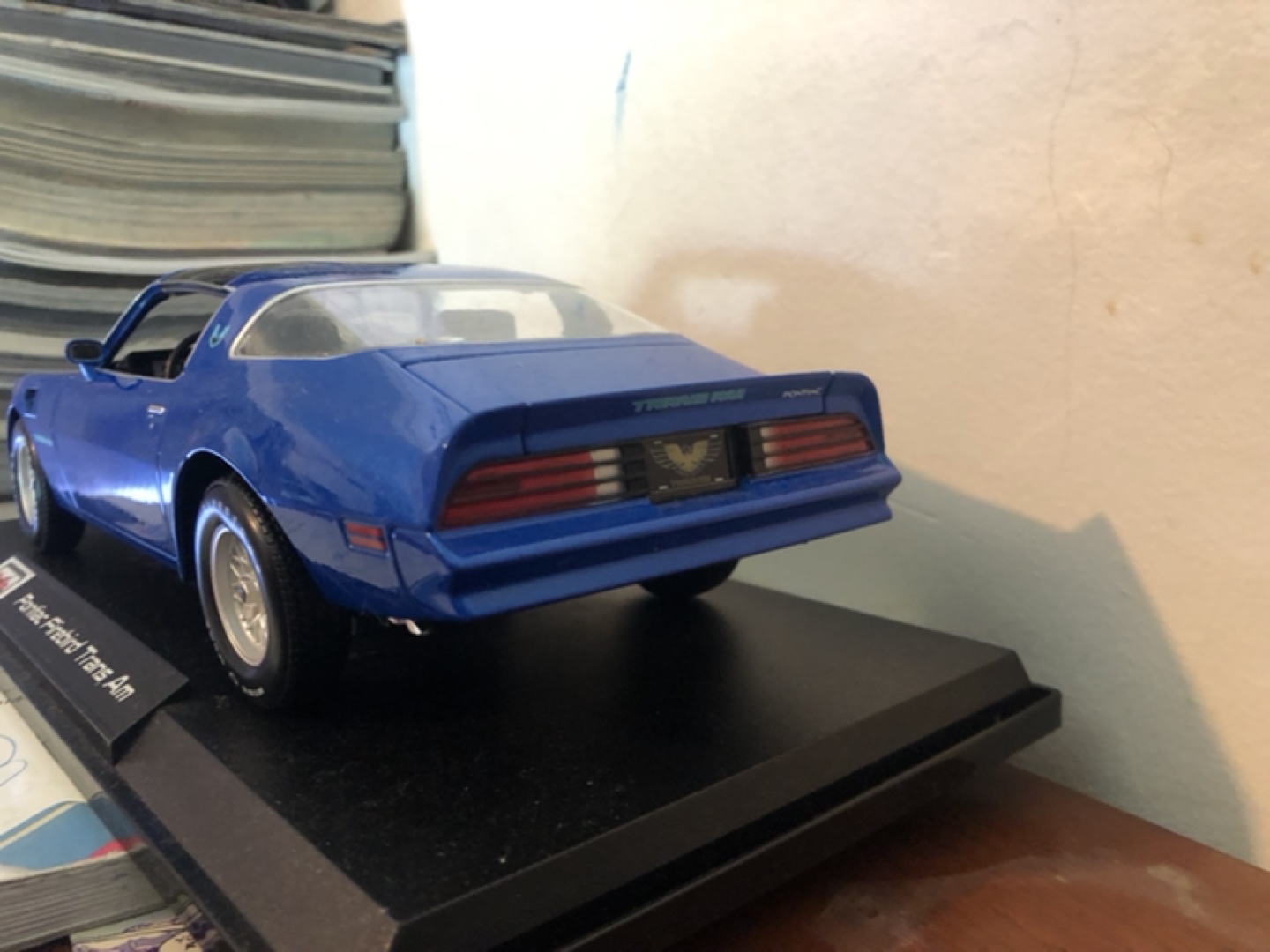 Maisto Pontiac Firebird Trans Am Blue Diecast Model Car - photo 2