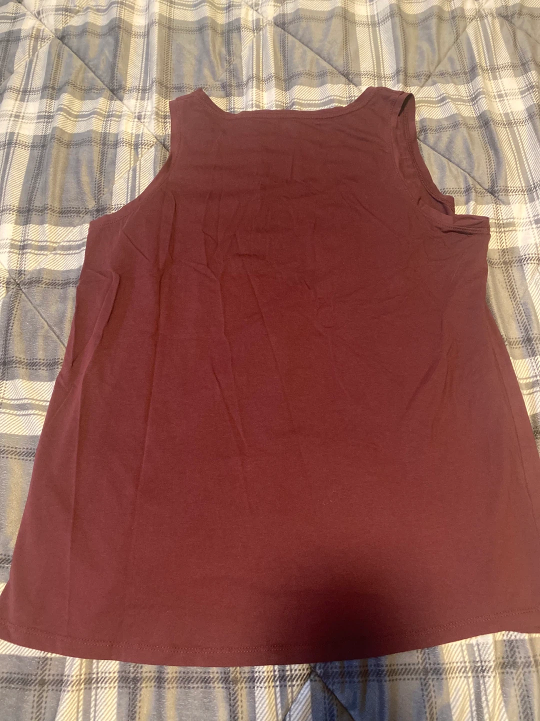 Women’s Denver Hayes Burgundy Semi-Fitted Tank Top Size XL - photo 3