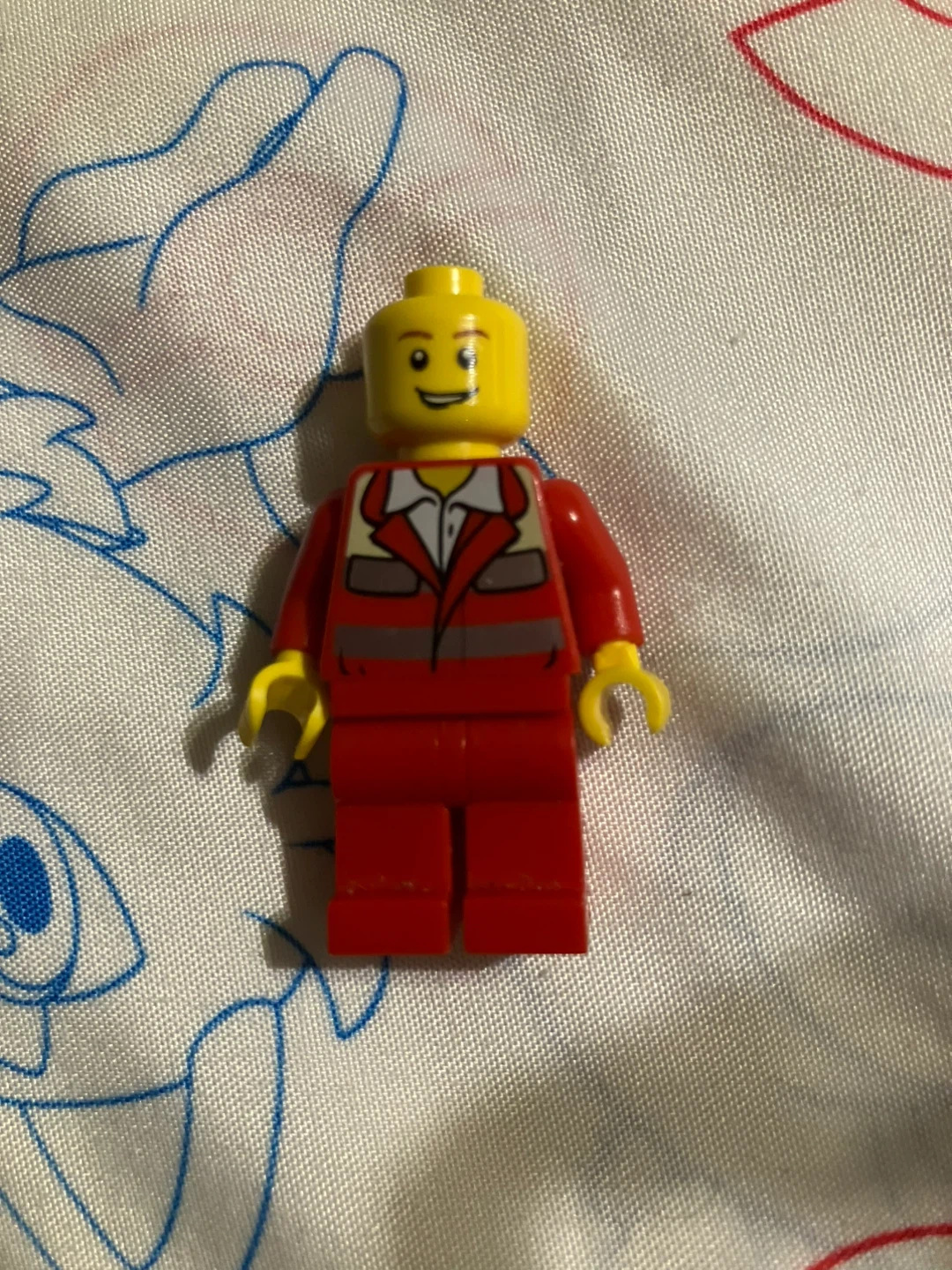 LEGO Minifigure Lot - Firefighter & Construction Worker