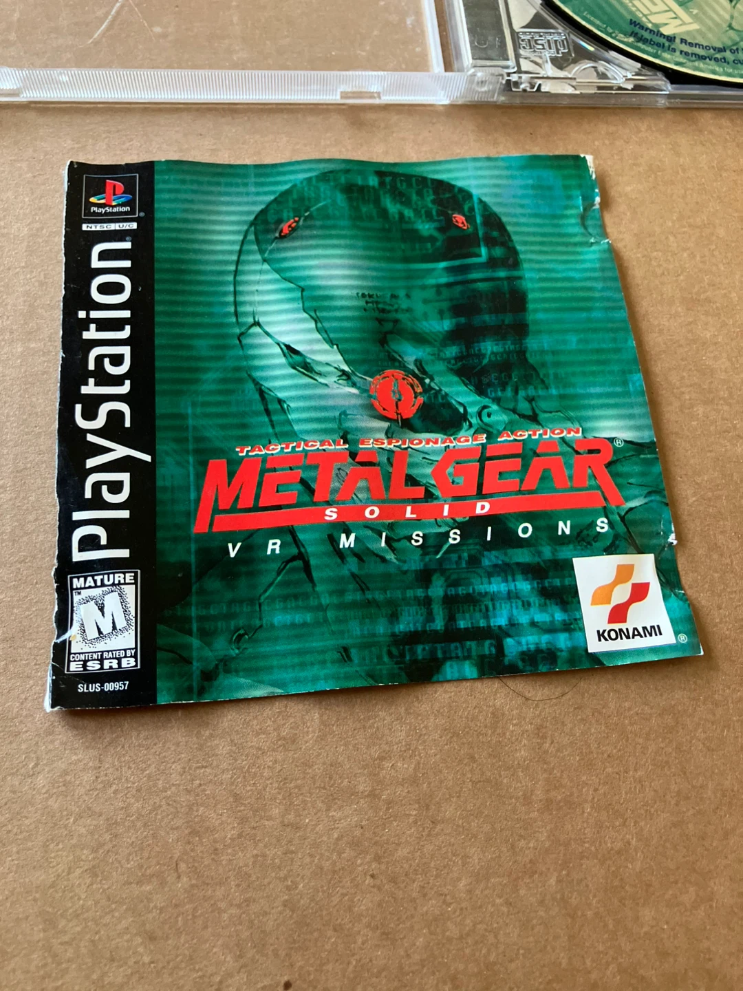 Metal Gear Solid: VR Missions PlayStation Game