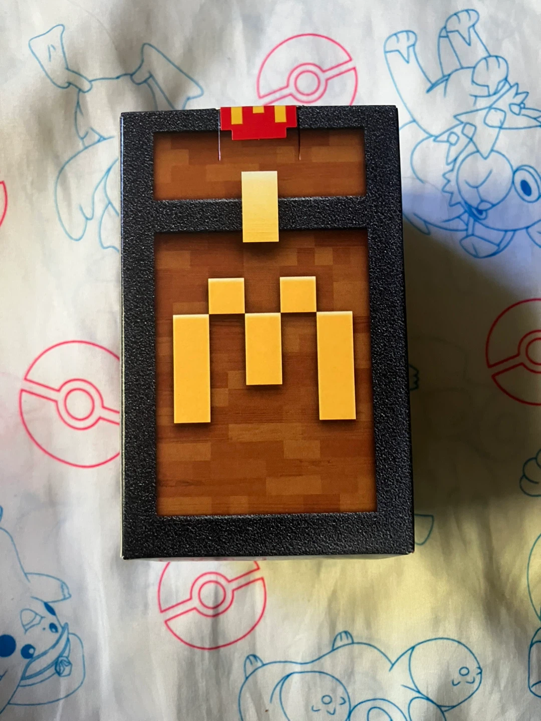 Minecraft Movie Chest Toy McDonald's